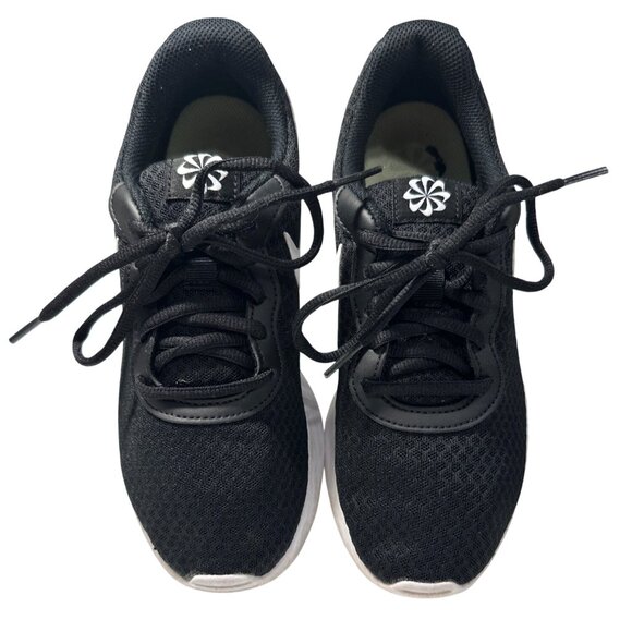 Nike Womens Running Shoes Black White Size 6.5 Jogging Athletics - Picture 5 of 8